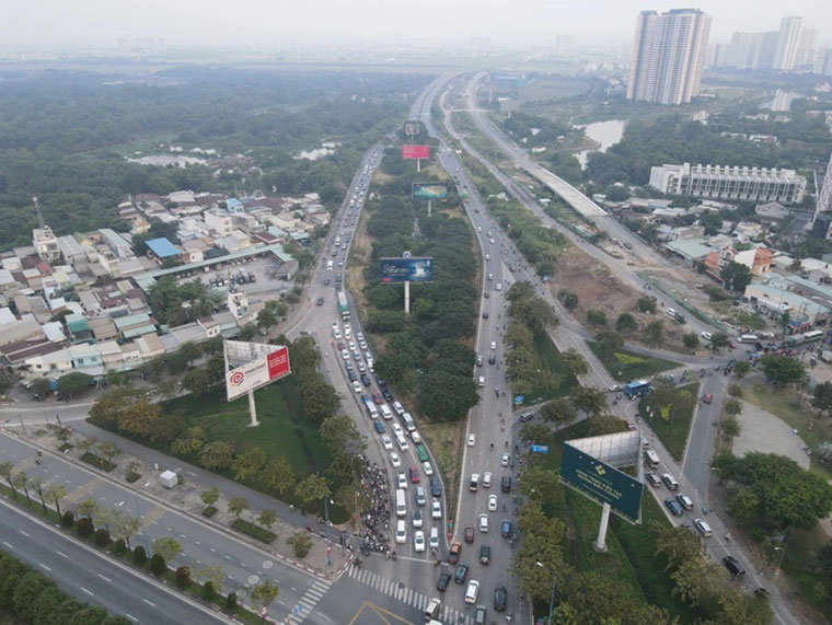 Đường dẫn cao tốc TPHCM - Long Thành - Dầu Giây